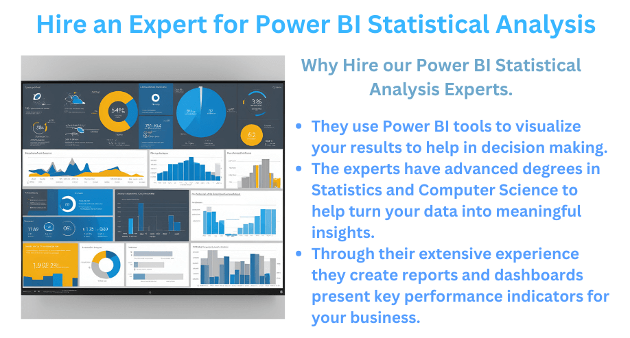 Hire an expert for Power BI statistical analysis
